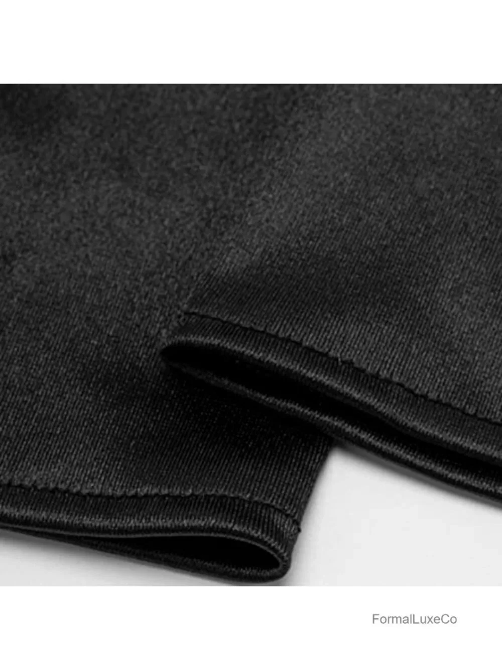 Opera Length Satin Gloves Stretchy Formal Party Costume Accessory